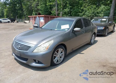 2012 Infiniti G37 Journey из США, поврежденный, VIN JN1CV6AP4CM627068